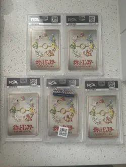 Pokemon Card Recommended Deck Vending Series 3 Complete 5 Set PSA 10 Japanese - Image 2
