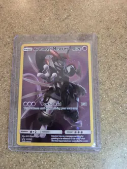 Armored Mewtwo SM228 Sun & Moon Black Star Promo Pokemon Card - Image 1