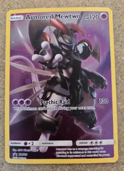 Armored Mewtwo SM228 Sun & Moon Black Star Promo Pokemon Card - Image 2