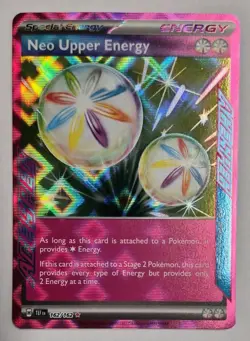 Neo Upper Energy 162/162 Pokemon SV05: Temporal Forces ACE SPEC NM - Image 1