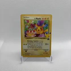 Pokemon TCG Birthday Pikachu #24 Celebrations 25th Anniversary Near Mint Card NM - Image 1
