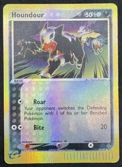 Pokemon EX Dragon Houndour Reverse Holo #59/97 MP - Image 1