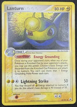 Pokemon Card - Lanturn Hidden Legends 38/101 Reverse Holo - Image 1