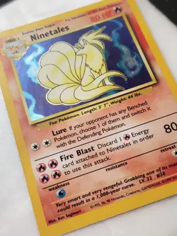 HOLO Ninetales 12/102 - NM / M - 1999 Base Pokemon Card - $2 Combined Shipping - Image 2