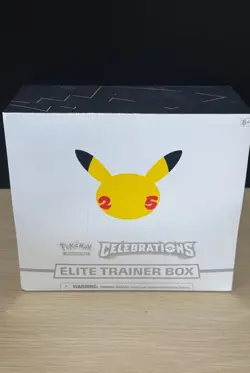 POKEMON CELEBRATIONS 25 FACTORY SEALED ELITE TRAINER BOX ETB (B) - Image 1