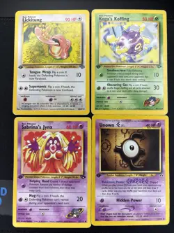 4 Pokemon TCG 1st Edition Uncommon Card MP 2000 Jungle - Image 1