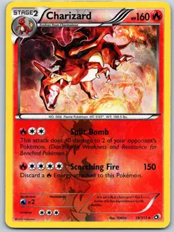 Pokemon - Charizard Legendary Treasures #19/113 -- [Moderately played] - Image 1