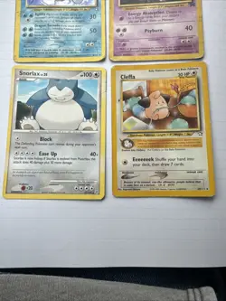 Lot Of (4) Pokemon Mixed Lot Rare Cards Neo Genesis-Promo-diamond & Pearl Played - Image 2