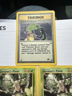 Lot Of (5) Pokemon Gym Challenge Base Rare Cards Played - Image 4