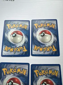 Lot Of (4) Pokemon Expedition Base Rare Cards Played - Image 5