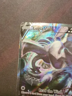 Pokemon Lugia v Alt Art TCG Card Silver Tempest SWSH Ultra Rare 186/195 - Image 2