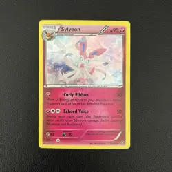 Pokemon TCG Sylveon XY Furious Fists #72/111 Cracked Ice Holo Rare - MP - Image 1