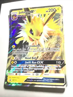 JOLTEON GX - SM173 - OVERSIZED - SM Black Star Promo - Pokemon Card - NM - Image 1