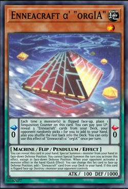 Yugioh! Proto Enneacraft - “orgIA” SUPER Phantom Revenge PHRE-EN016 PREORDER - Image 1