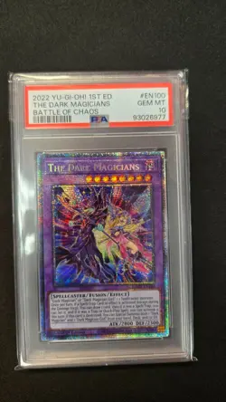 Yu-Gi-Oh! The Dark Magicians Battle of Chaos 1st Edition Starlight PSA 10 - Image 1