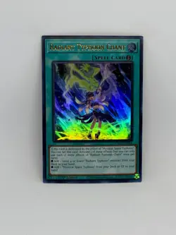 Yugioh Card Radiant Typhoon Chant DOOD-EN061 ULTRA RARE 1st Ed. - NM - Image 1