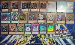 Yu-Gi-Oh! Vanquish Soul/K9/Crystron Deck With Duelist Advance Playmat - Image 2