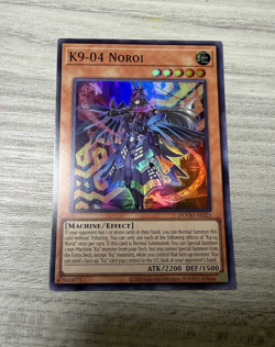 YUGIOH K9-04 Noroi DOOD-AE025 Asia Eng Super Rare - Image 1