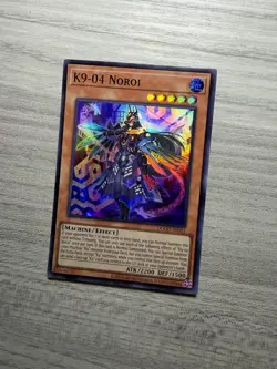 YUGIOH K9-04 Noroi DOOD-AE025 Asia Eng Super Rare - Image 3