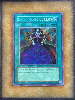 Yugioh Dark Magic Curtain PP01-EN008 Secret Rare NM - Image 1