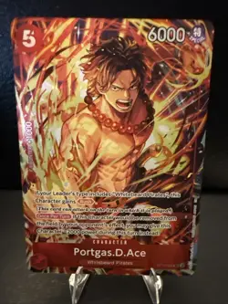 Portgas.D.Ace (Illustration Box Vol.5) ST15-005 One Piece Promotion Cards Foil - Image 1