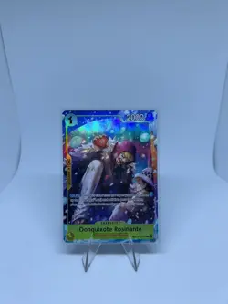 One Piece Donquixote Rosinante OP12-108 Azure Sea's Seven TREASURE RARE Alt Art - Image 1