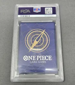2025 ONE PIECE OP12-LEGACY OF THE MASTER SPECIAL ALTERNATE ART TASHIGI PSA 10 - Image 2