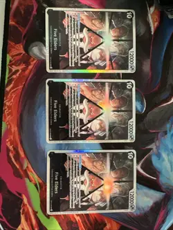 ONE PIECE FIVE ELDERS OP13-082 SR CARRYING ON HIS WILL ENGLISH (3x) - Image 1