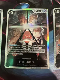 ONE PIECE FIVE ELDERS OP13-082 SR CARRYING ON HIS WILL ENGLISH (3x) - Image 3