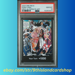 One Piece OP07 500 Years in the Future Don!! Card Alt Art PSA 10 - Image 3