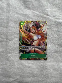 One Piece TCG Nami OP14-031 Alt Art AA Card Game CCG English - Image 1