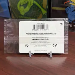 Special Delivery Charizard Pokemon Center Promo Card Holo (SWSH075) - SEALED - Image 2