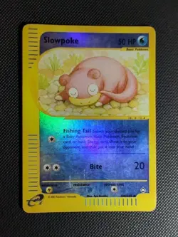 Pokemon Card - Slowpoke Aquapolis 108/147 Reverse Holo MP/HP - Image 1