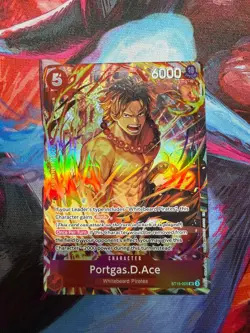 Portgas.D.Ace (Illustration Box Vol.5) ST15-005 One Piece Promotion Cards Foil - Image 1