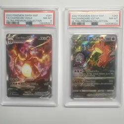 Pokemon TCG Charizard VMAX SWSH261 Plus SWSH262 UPC Holo Promo Card PSA 8 🔥🔥 - Image 1