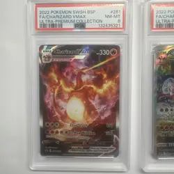Pokemon TCG Charizard VMAX SWSH261 Plus SWSH262 UPC Holo Promo Card PSA 8 🔥🔥 - Image 2