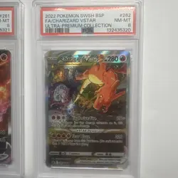Pokemon TCG Charizard VMAX SWSH261 Plus SWSH262 UPC Holo Promo Card PSA 8 🔥🔥 - Image 3