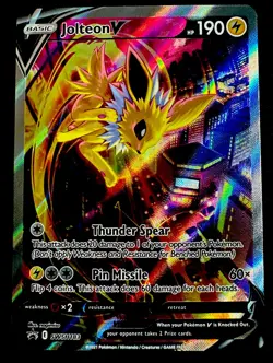 Jolteon V SWSH183 NM SWSH: Sword & Shield Promo Cards Holo Near Mint - Image 1