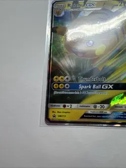 Pokemon Raichu GX SM213 Black Star Promo Ultra Rare Holo Trading Card NM - Image 5