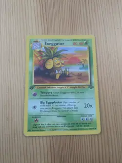 Exeggutor + Exeggcute 1st Edition Pokemon Card Lot Vintage WOTC - Image 4