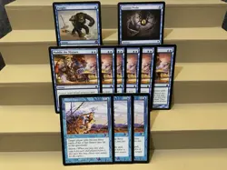 Magic The Gathering Blue Playable Cards Lot - 11 Card Lot - Great Condition 696735808655 - Image 1