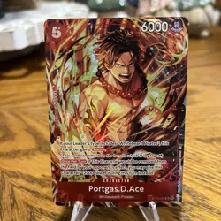 Portgas.D.Ace (Illustration Box Vol.5) ST15-005 One Piece Promotion Cards Foil - Image 1