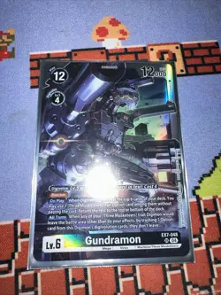 Digimon Card Game Single - EX7-048 SR Gundramon - Image 1