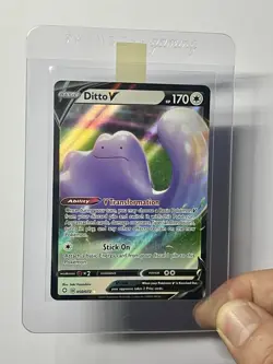 Ditto V 050/072 (NM) Ultra Rare Sword & Shield: Shinning Fates 2021 Pokemon Card - Image 3