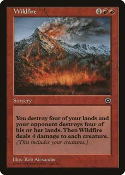 Wildfire Portal Second Age NM Red Rare MAGIC THE GATHERING MTG CARD ABUGames - Image 1