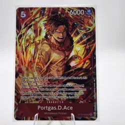 Portgas.D.Ace One Piece (Illustration Box Vol.5) ST15-005 Promotional Card Foil - Image 1