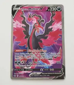 Galarian Moltres V 176/198 Full Art *Ultra Rare* Pokemon TCG Chilling Reign Card - Image 1