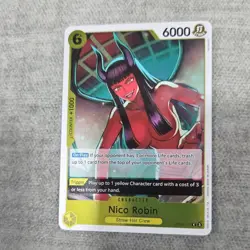 Nico Robin OP09-107 R Bandai One Piece Card Game - Image 1