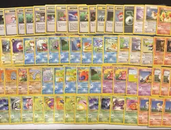 Foreign Vintage Pokemon Card Lot (65+) Spanish, German, Italian - Base, Neo - Image 3