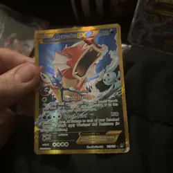 Pokemon TCG Gyarados EX 123/122 XY Breakpoint 2016 Secret Holo Rare Card - Image 1